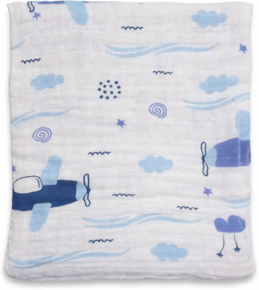 Toalha de Banho para Bebê Soft 100% Algodão 85x85cm – Macia, Absorvente e Delicada para Recém-Nascido