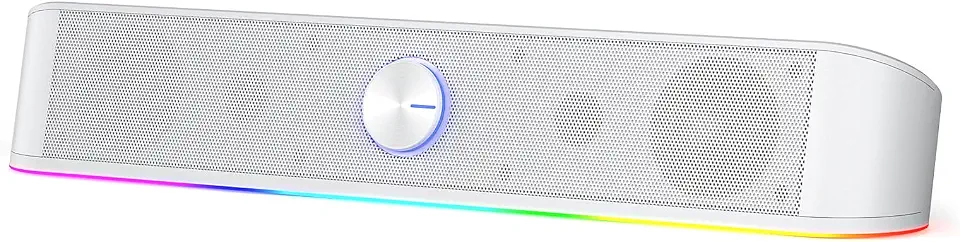 CAIXA DE SOM SOUNDBAR GAMER REDRAGON ADIEMUS BRANCO GS560W