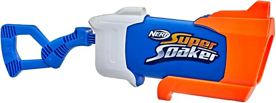 Nerf, Lançador de Água, Super Soaker, Rainstorm - Jato Forte, Fácil de Encher e Lançar, Capacidade de 650 ml - A partir de 6 Anos