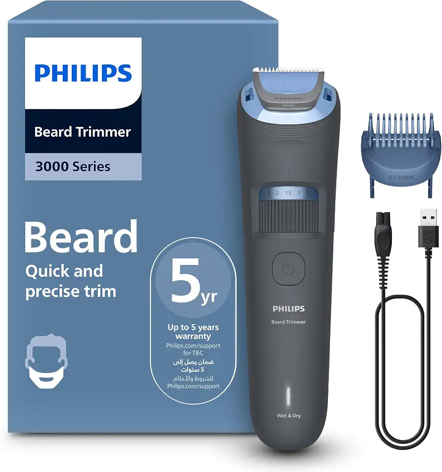PHILIPS Aparador de Barba auto afiável, 20 opções de corte, Bivolt - BT3617/15