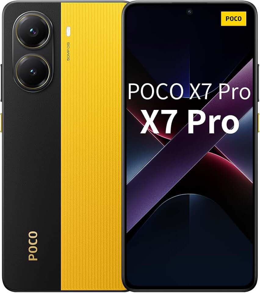 Smartphone Xiaomi Poco X7 Pro 5G Yellow (Amarelo) 12GB RAM 512GB ROM [2412DPC0AG]