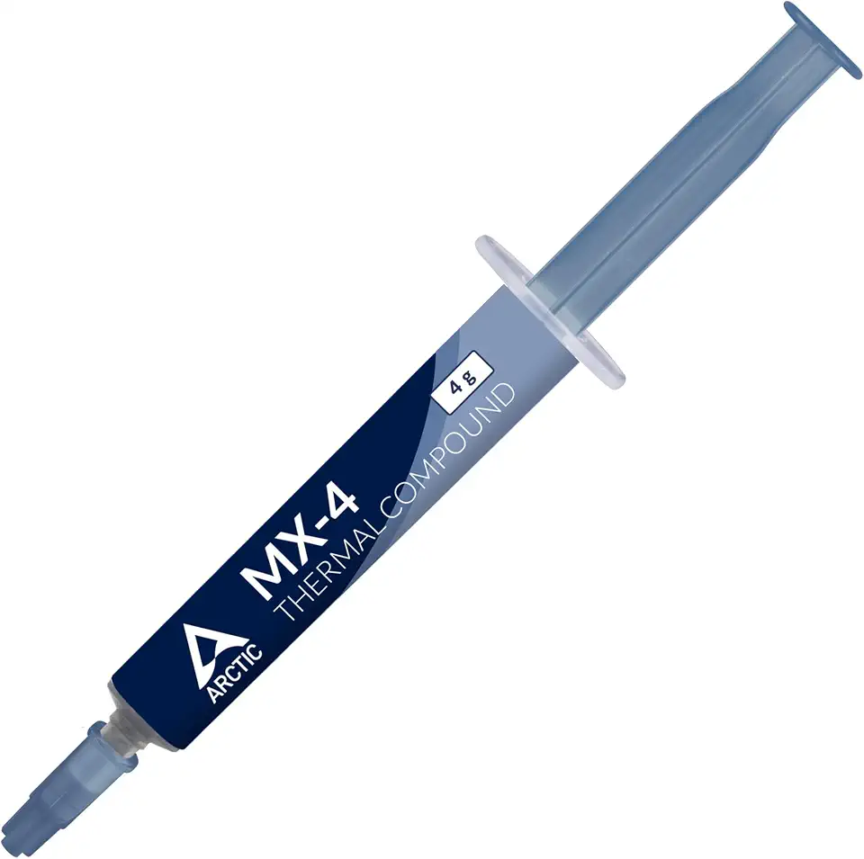 ARCTIC MX-4 (4 g) - Pasta térmica de desempenho premium para todos os processadores (CPU, GPU - PC), condutividade térmica muito alta, longa durabilidade, aplicação segura, não condutora