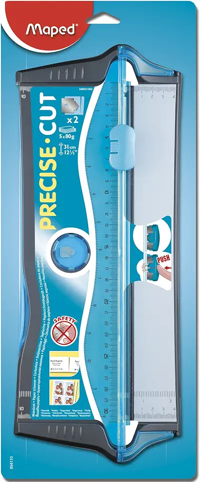 Guilhotina, Maped, Precise Cut A4, 894110, 31cm, Cinza
