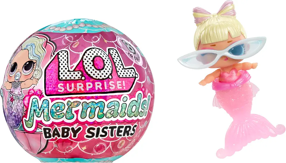 L.O.L. Surprise Mermaids! Baby Sisters Asst in PDQ