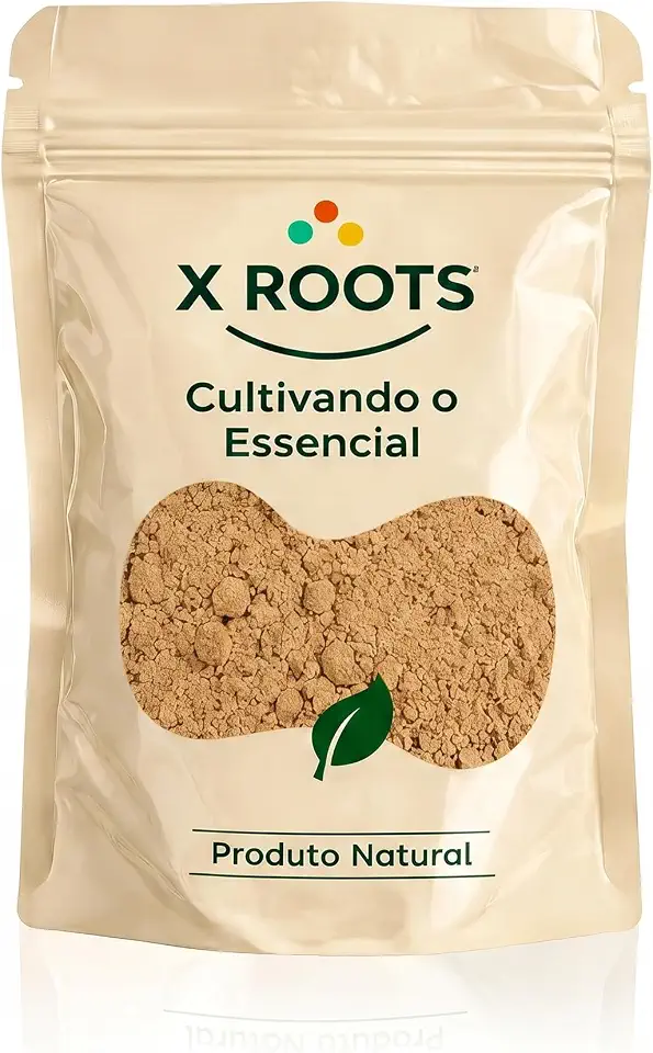 Maca Peruana X Roots 1kg – Pura e Importada – Fonte de Minerais e Vitaminas – Embalagem Abre e Fecha