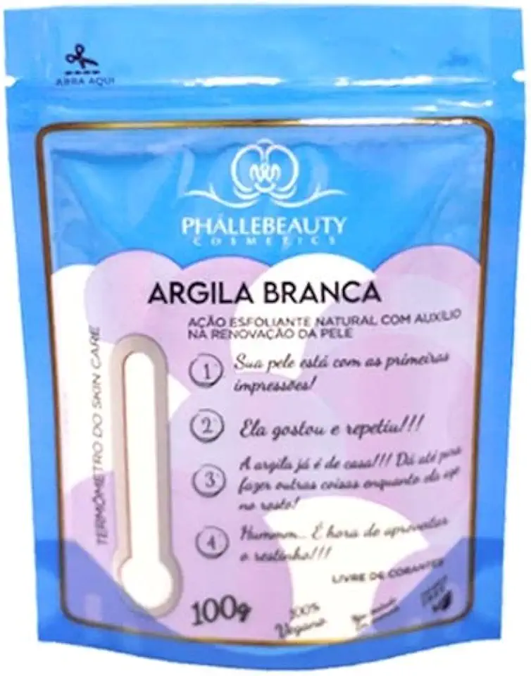Phallebeauty Argila Branca 100G