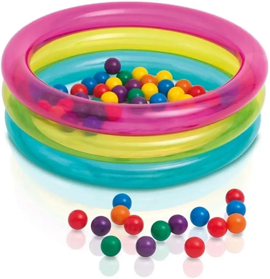 Piscina De Bolinhas Multi-color Intex