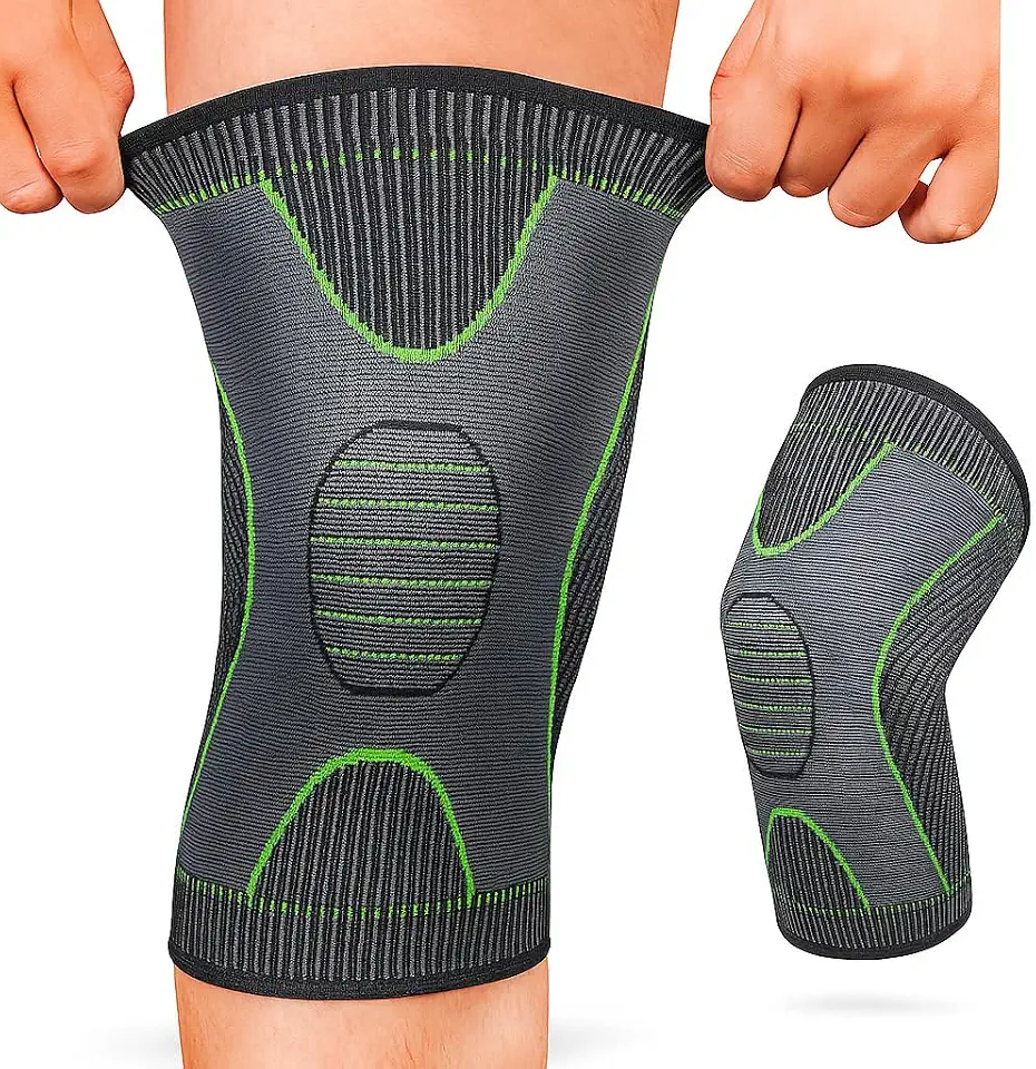 SHACK Joelheira De Compressão Para Articulação Dores Ortopédica Recuperação - ideal para corrida, academia, futebol, caminhada, cross training e volei