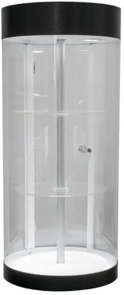 Expositor Vitrine Giratório + Iluminação - Motor Bivolt