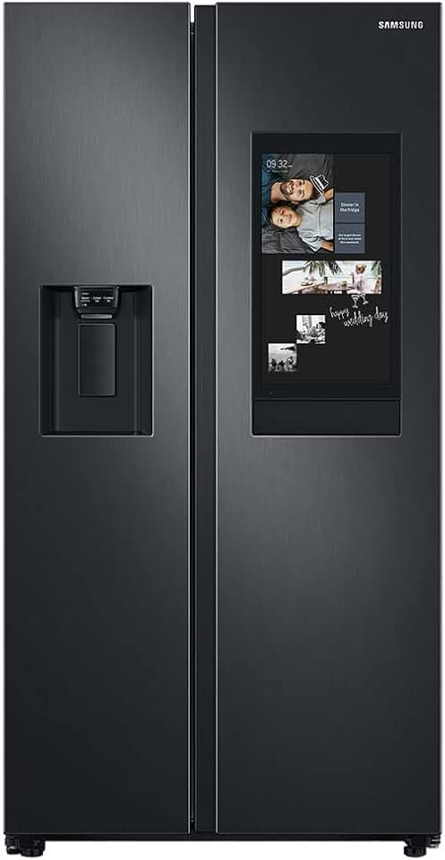 Geladeira Samsung Side By Side Black Premium 585 Litros 127V RS58T5561B1/AZ