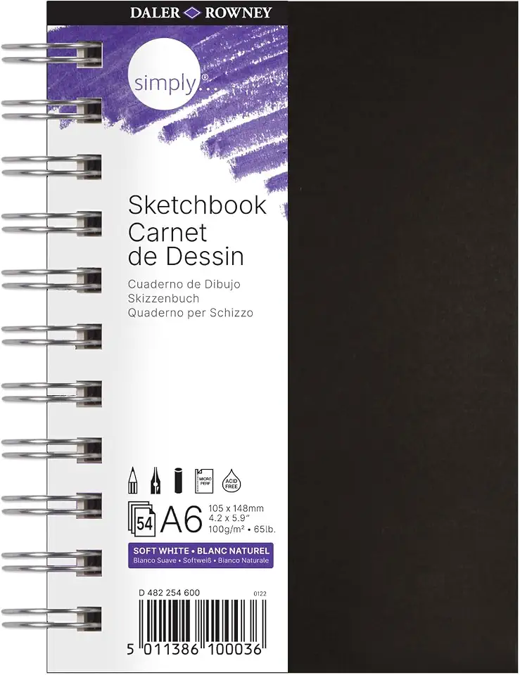 CADERNO SKETCH A6 100G DALER