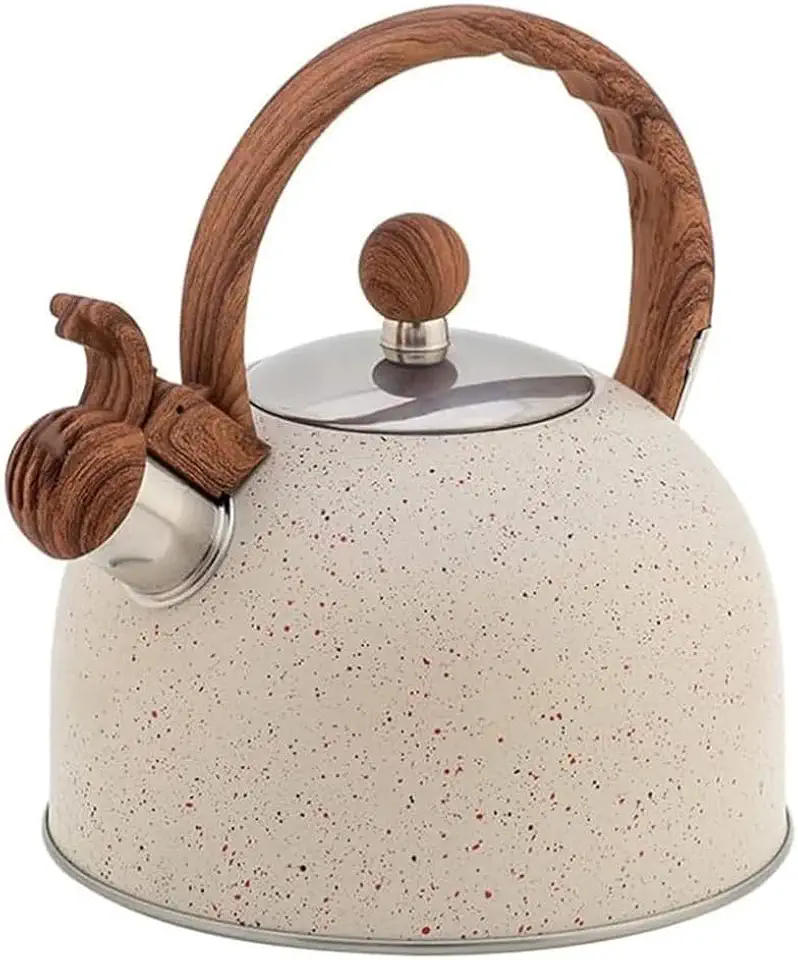 Mimo Style Chaleira Mármore em Inox e Baquelite - 2 Litros de Sofisticação e Funcionalidade