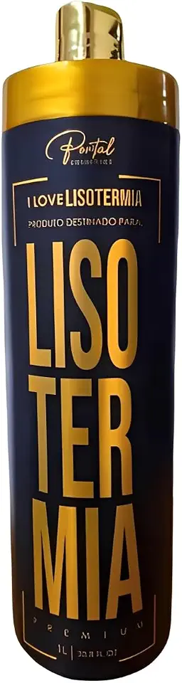 Progressiva Orgânica Lisotermia Liss Única 1L – Selagem Extremo Sem Formol, Cabelos Lisos, Hidratados e com Brilho Intenso