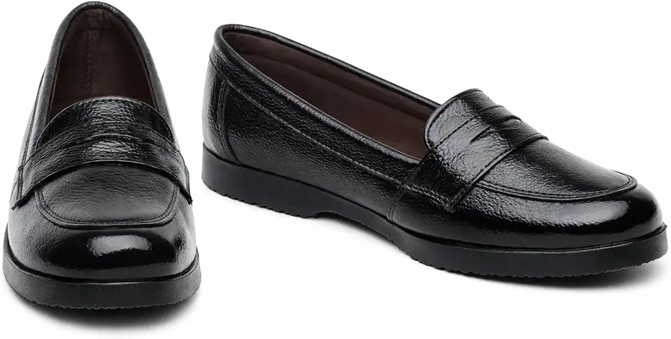 Coyote Mocassim Sapato Casual Feminino Couro Legítimo
