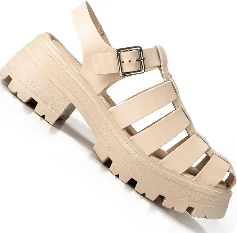 Sandalia Dakota G5031 Papete Flatform Tratorado Solado Colorido Feminino