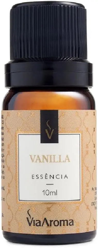 Essência Via Aroma Vanilla Para Aromatizador Aromaterapia 10ml