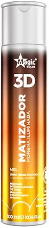Gloss Matizador 3D Morena Iluminada Mel Magic Color 300ml