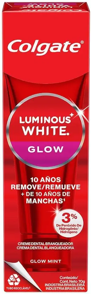 Colgate Creme Dental Clareador Luminous White Glow 70g