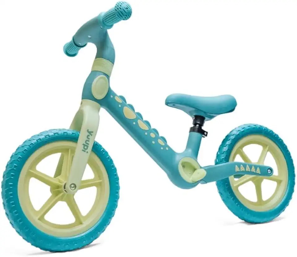 Bicicleta De Equilíbrio Sem Pedal Dino Verde Yuupi