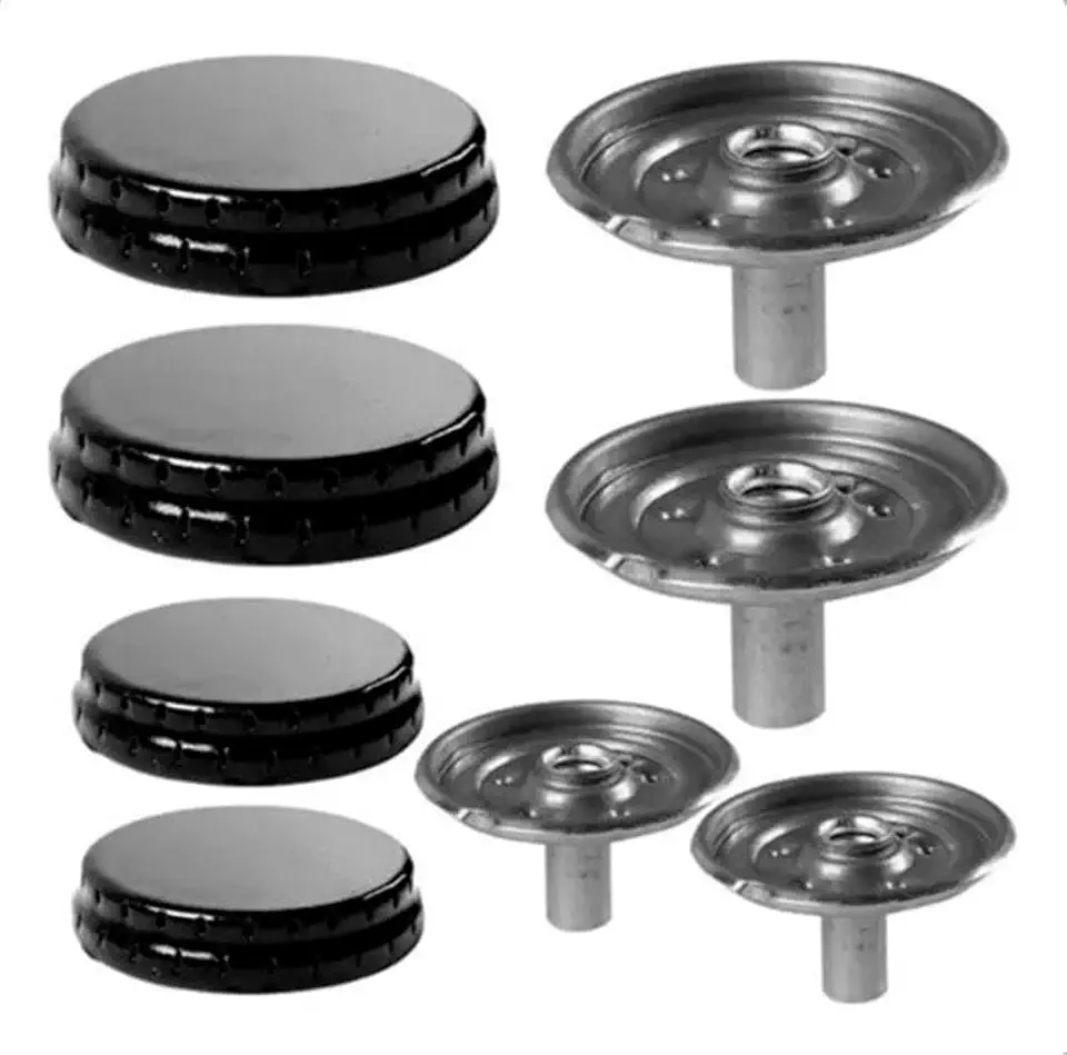 Espalhador + Queimador Peças Fogão 4 bocas Serve Para Esmaltec Veneza/Bali/Ágata/Munique/Caribe