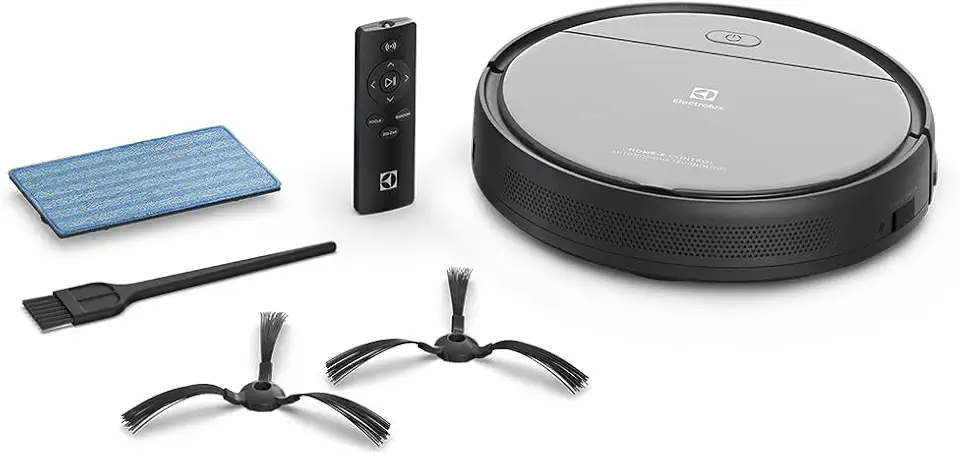 Robô Aspirador de Pó Electrolux Home e Control Experience Erb20 Bivolt Preto e Cinza
