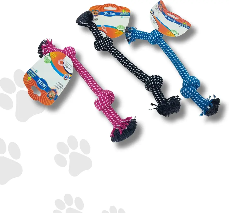 Chalesco Brinquedo de Corda Rope No para Cães (Cor Sortida)