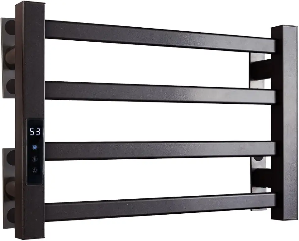 Toalheiro Elétrico 30x45 Térmico com Display Digital e Temporizador 110V (Preto)