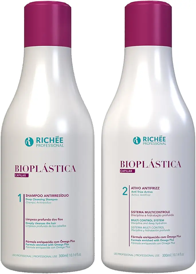 Escova Progressiva Richée Professional Bioplástica Capilar Kit 300ml