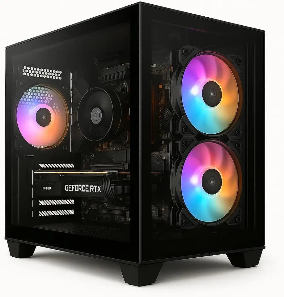 PC Gamer Skill Aquarium, AMD Ryzen 5 5600GT, 16GB, Radeon Vega 7, SSD 512GB M.2, Fonte 500w, Preto SKA003