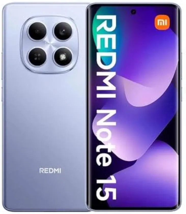 Smartphone Xiaomi Redmi Note 15 4G 256G/8Gb Ram (2510DRA23L, Roxo)