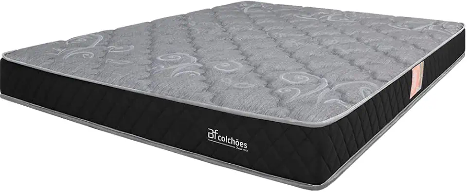 Colchão King Espuma D45 Extra Firme Certificada 193x203x17cm - BF Colchões