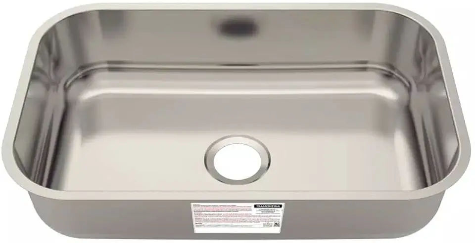 Cuba de embutir Tramontina Basic 56 BL em Aço Inox 56x34 cm