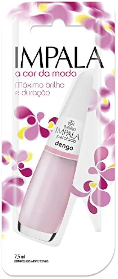 Esmalte Perolado Dengo, Impala Cosmeticos, Rosa