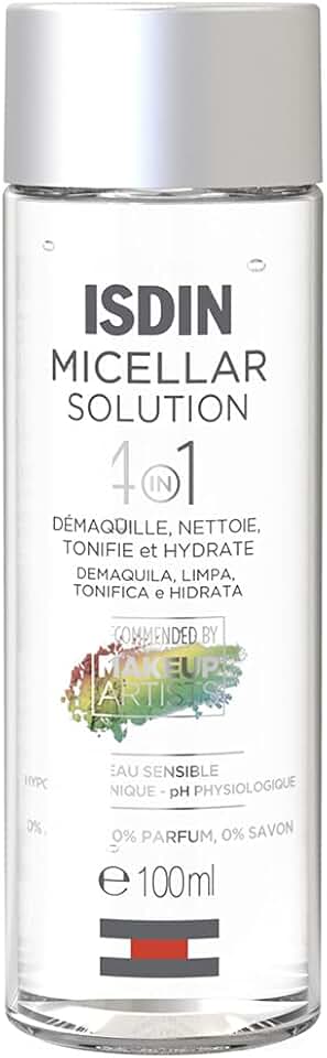 Água Micelar 4 em 1 ISDIN Micellar Solution - 100ml, ISDIN