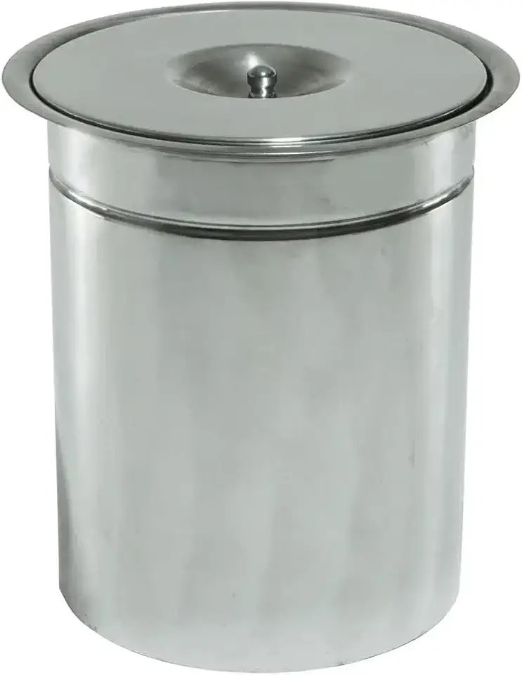 Lixeira Pia Cozinha Embutir Aço Inox 5 Litros