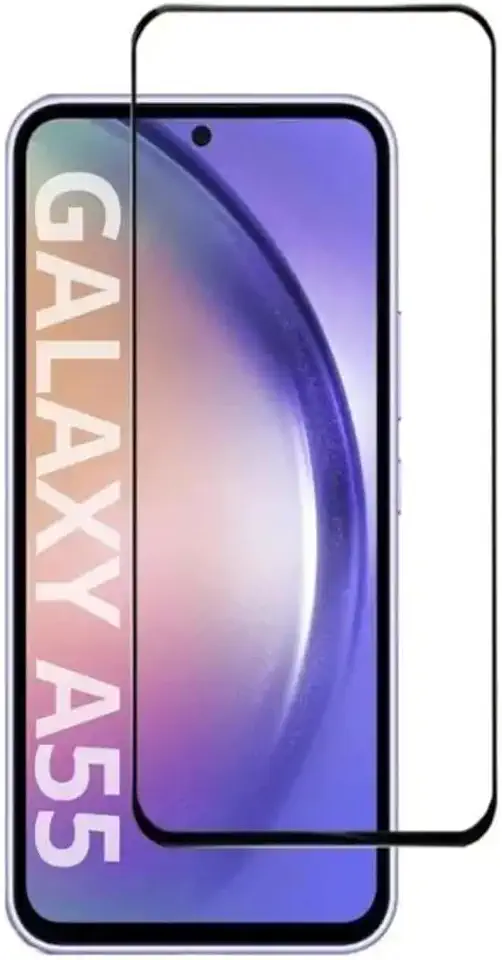 Película De Vidro 3D 9H Com Cobertural Total Da Tela Para Samsung Galaxy A55