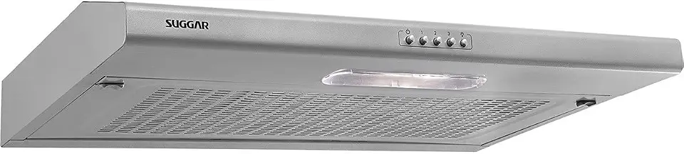 SUGGAR DEPURADOR DE AR SLIM C/MANTA 60CM PRATA 3 VELOCIDADES 110V DI601PR