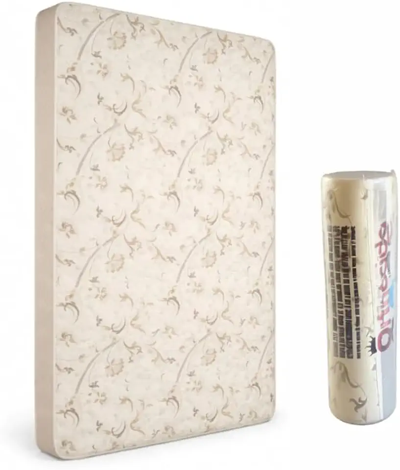 Colchão Ideal Cama Casal D33 Espuma 188x138x12 cm Certificação Inmetro Ortopédico Anti Ácaro – AV (BEGE)