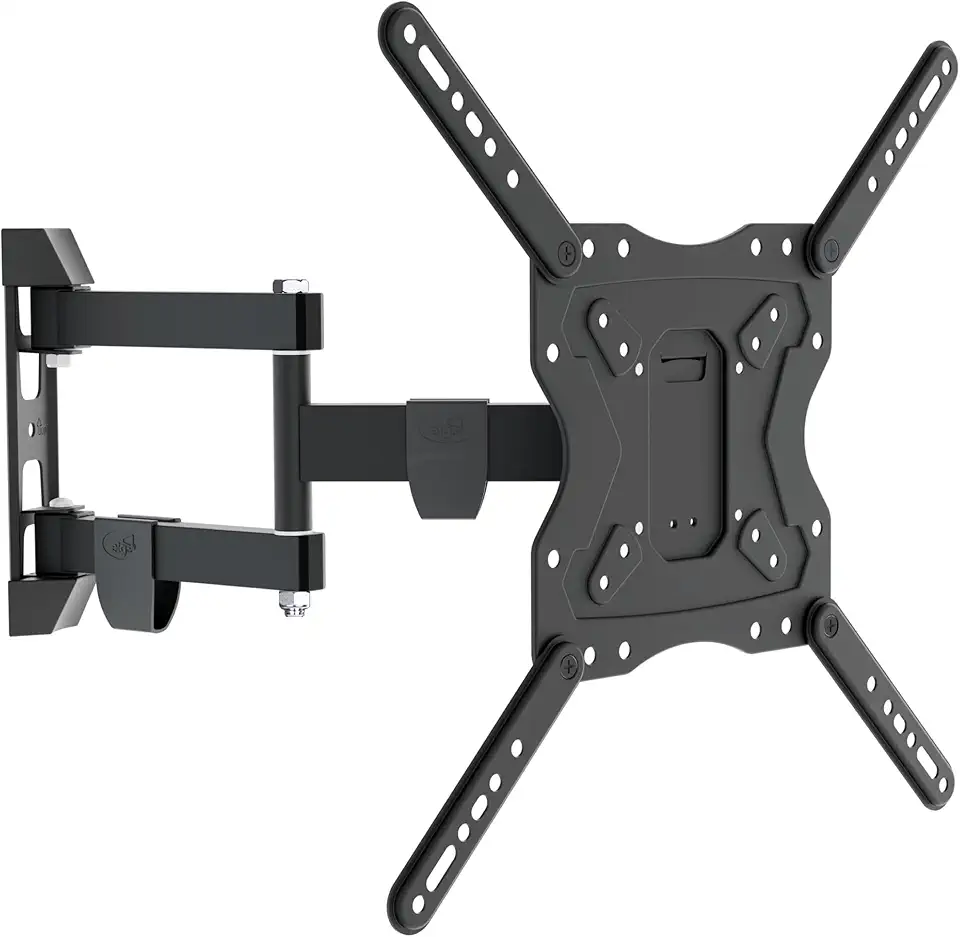 ELG, FULL40_PRO, Suporte de Parede Multiarticulado, Movimentação Total para TVs de 26'' a 65'' com Maior Comprimento de Braço, Capacidade Máxima de 30 kg, Preto
