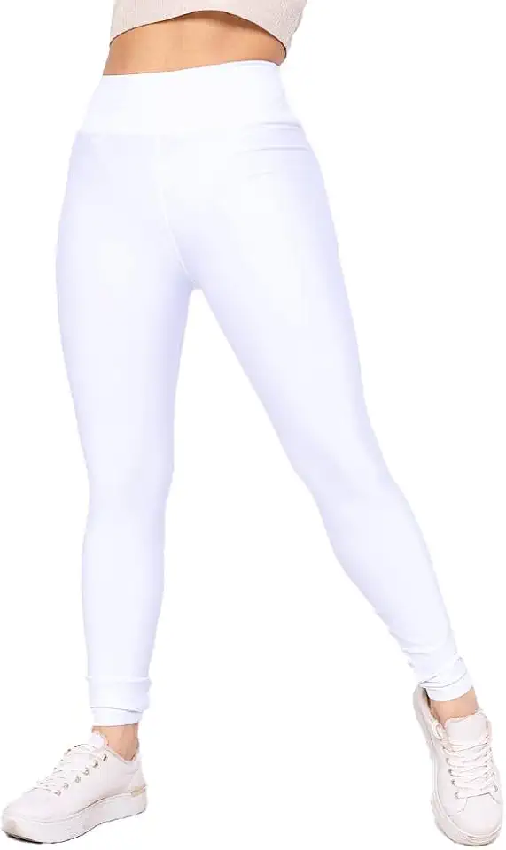 Calça Legging Fitness Feminino Academia Suplex Donna Martins