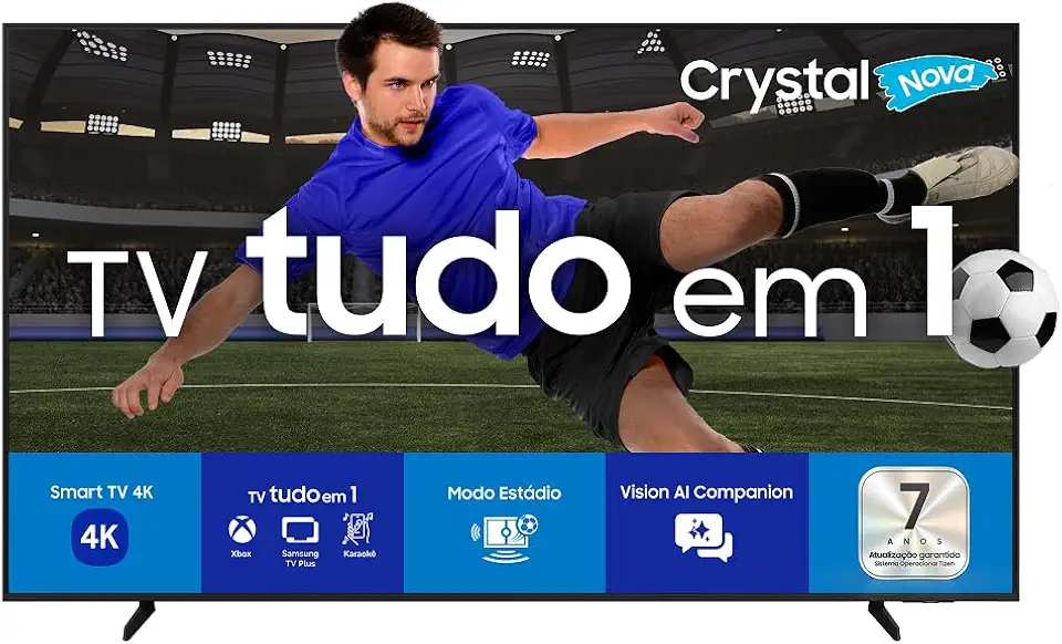 Samsung Smart TV 85" Crystal UHD 4K U8600F 2025