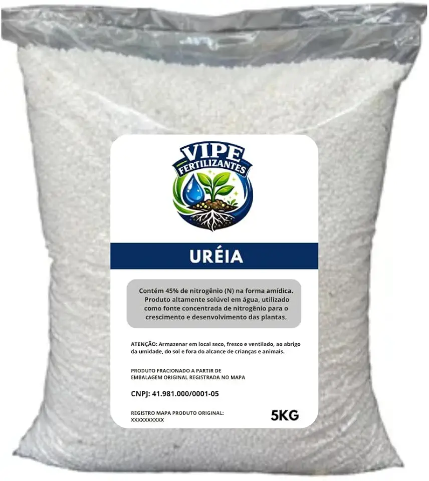 Fertilizante Ureia Adubo Nitrogenado Para Agricultura 5kg