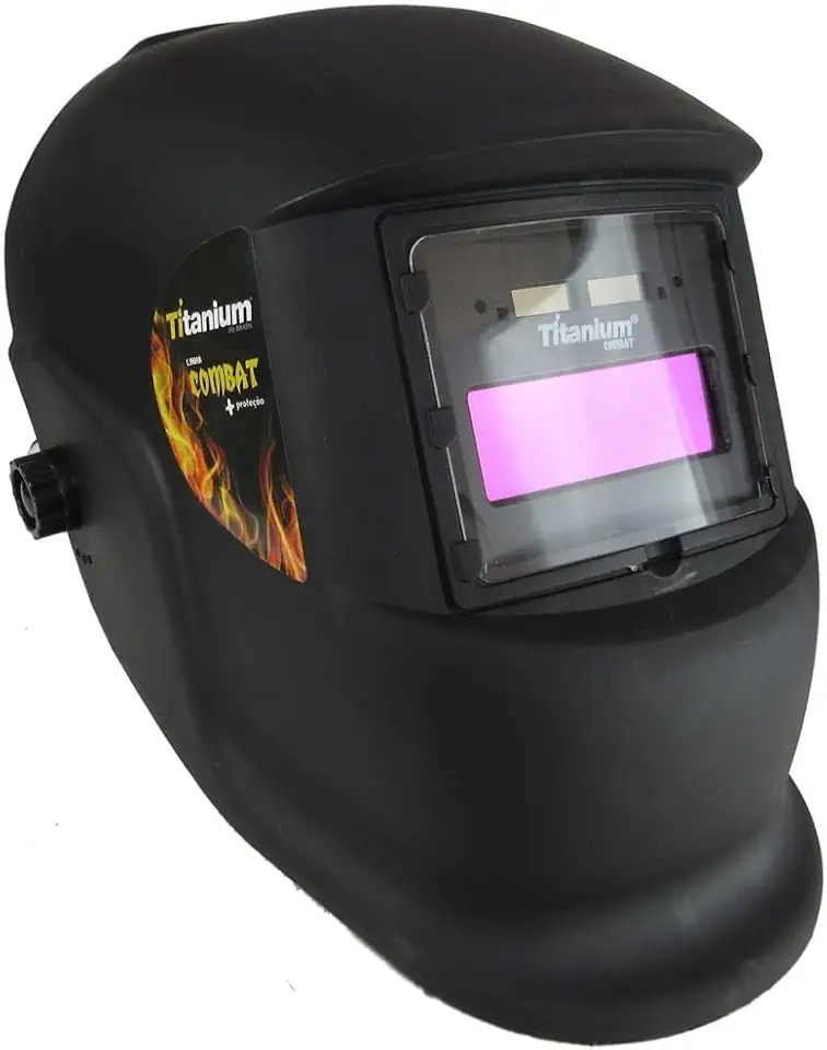 Mascara De Solda Automatica Auto Escurecimento Titanium Cor Preto N/a