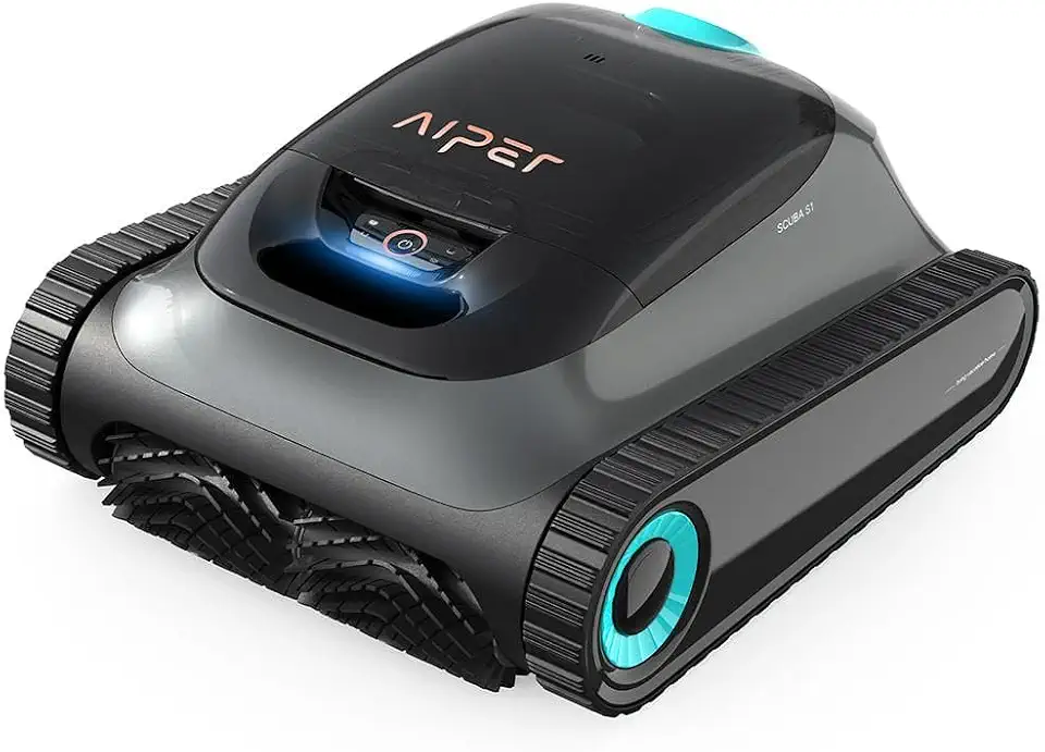 Robô de Limpeza de Piscinas Aiper Scuba S1 Cinza e Preto