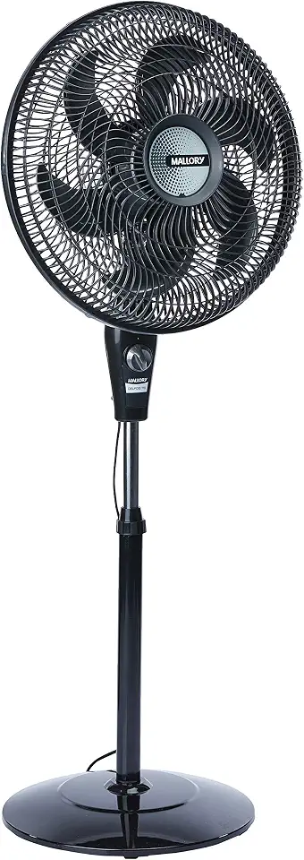Ventilador Mallory Coluna Delfos TS+ Preto Grafite 40 cm 220V