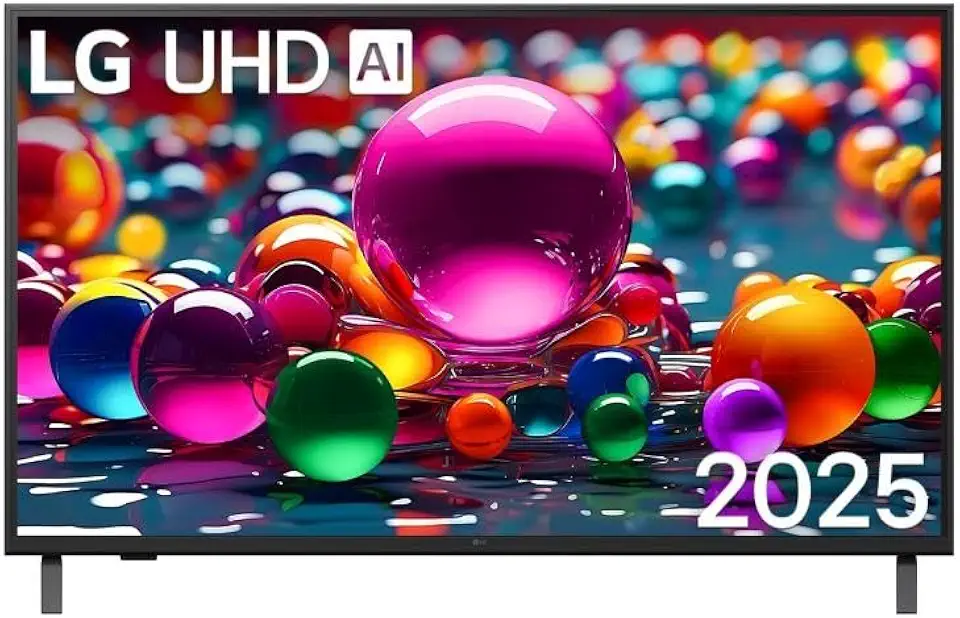 Smart TV 4K 43" LG UHD 43UA75 Processador α7 AI Ger8 4K Super Upscaling Google Cast Alexa Integrado Controle Remoto Padrão WebOS 25