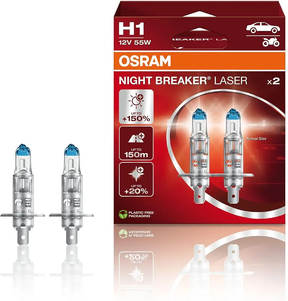 Lâmpada H1 Osram Night Breaker Laser