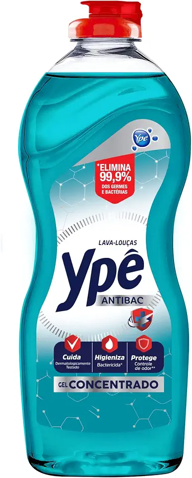 Ypê Detergente Concentrado Antibac 416g