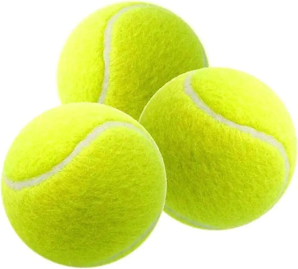 Bola de Tennis Verde Ideal Para Atividades ao Ar Livre Brincadeiras com Pets e Tenistas Iniciantes - Resistente e Durável