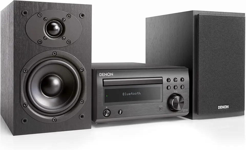 Mini Sytem Denon - D-M4s - 60W Bluetooth CD Player -120v